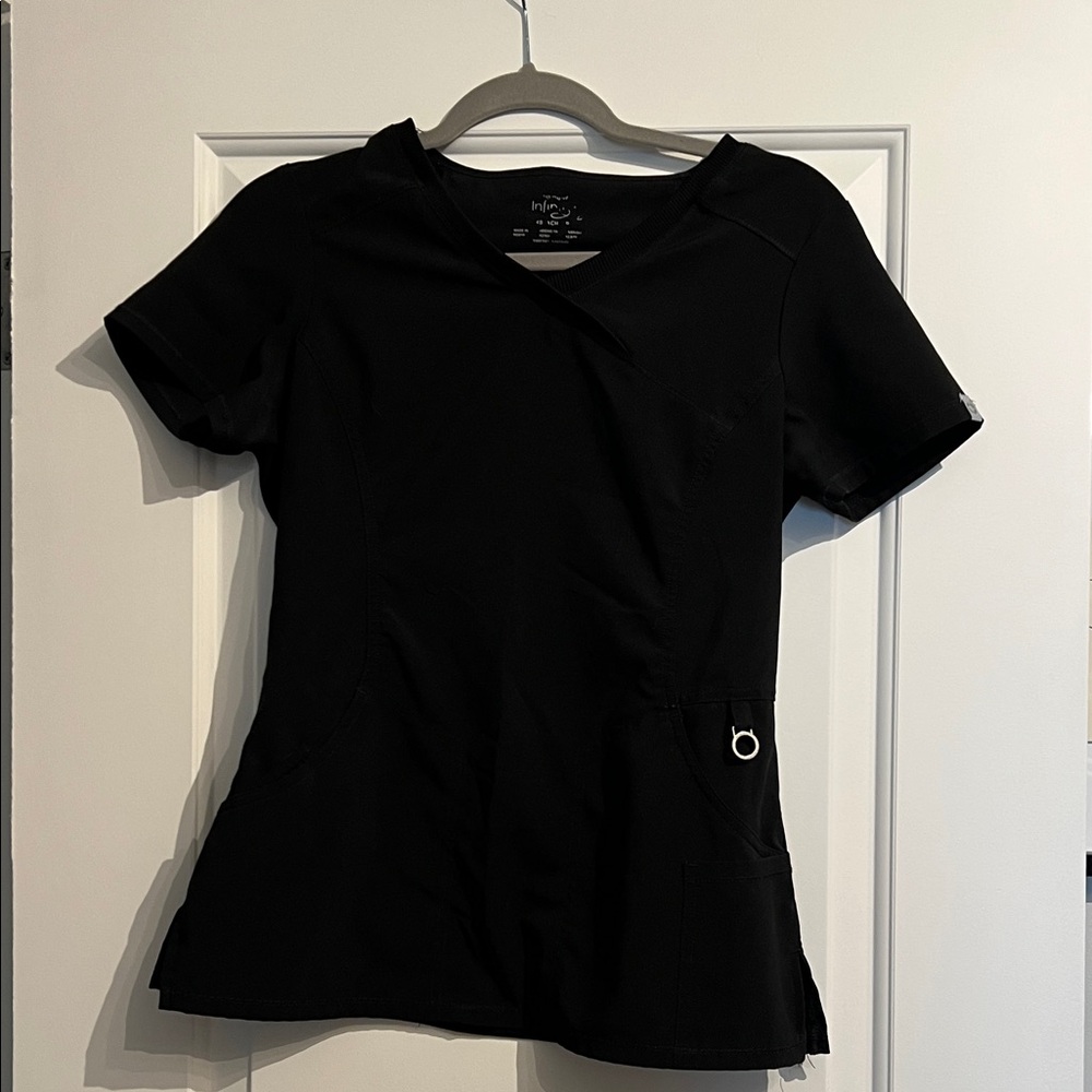 Classic Black Women's Short Sleeve Top